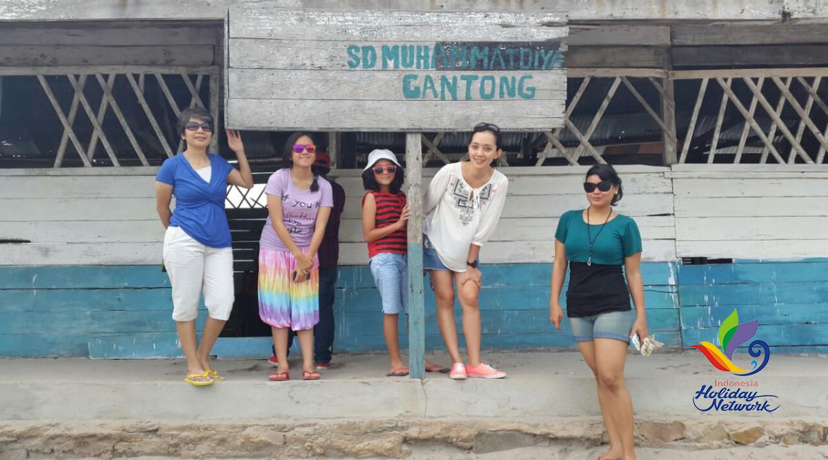 belitung destination SD Gantong